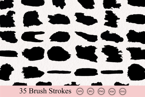 Brush Black Strokes Bundle
