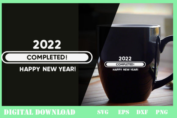 HAPPY NEW YEAR 2022 CompletedProgressBar